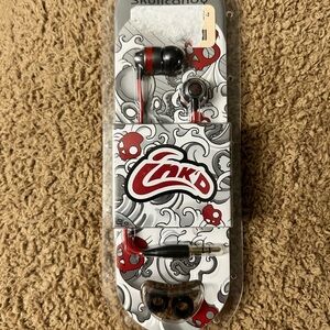 Skullcandy Red and Black Wireless Headset